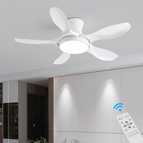 Wayfair ceiling fans with on sale lights and remote